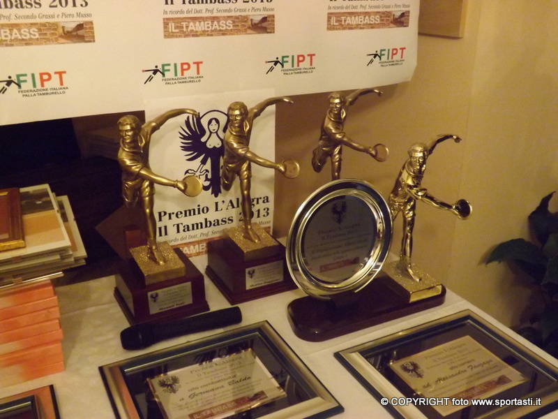 Tutti i vincitori del Premio Alegra - Il Tambass 2014