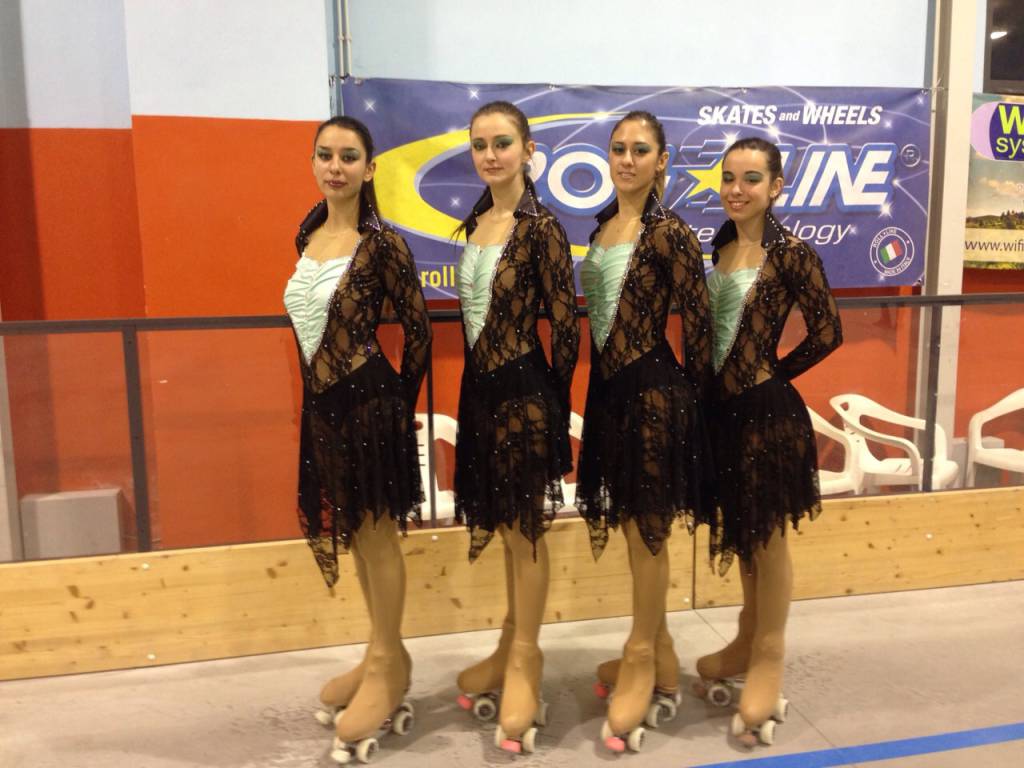Buona prova della Blue Roller ai Campionati Italiani Federali di Pattinaggio Spettacolo 2015