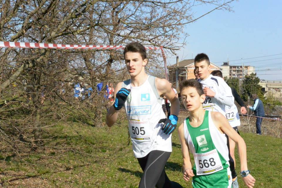 I giovani del Progetto Junior della Vittorio Alfieri Asti si fanno valere al cross di Novara