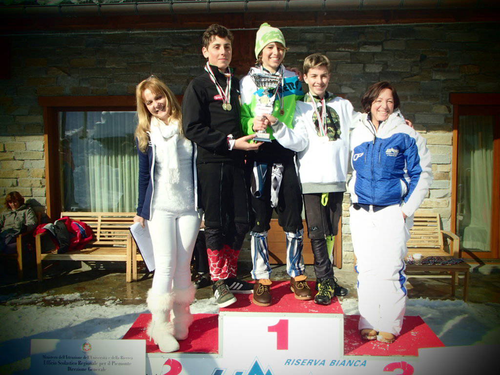 La Scuola Media Brofferio si qualifica per le Finali Nazionali dei campionati Studenteschi di Sci Alpino