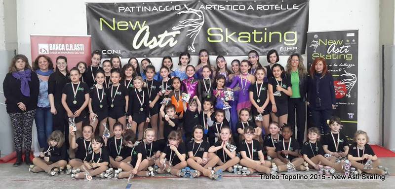 Tra regionali e Trofeo Topolino tante soddisfazioni per la New Asti Skating (Foto)