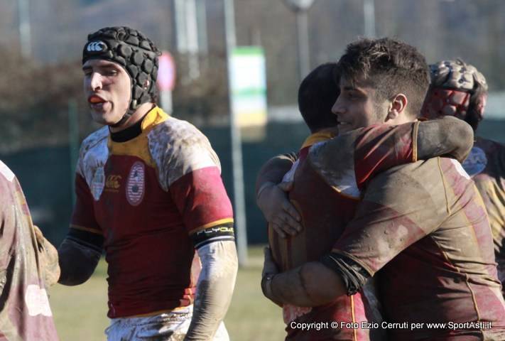 L'Asti Rugby batte l'Amatori Novara e tiene viva una minima speranza di promozione