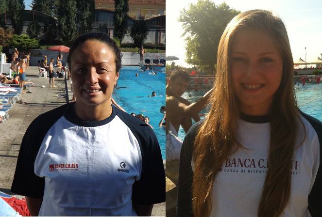 Alice Franco e Mihaela Bat pronte per i Campionati del Mondo di Nuoto a Kazan