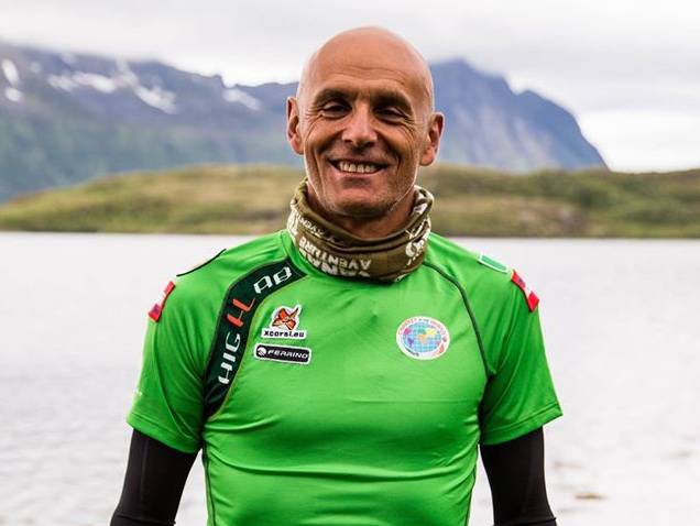Uno stoico Gianfranco Tartaglino è secondo all'Ultra Norway Race