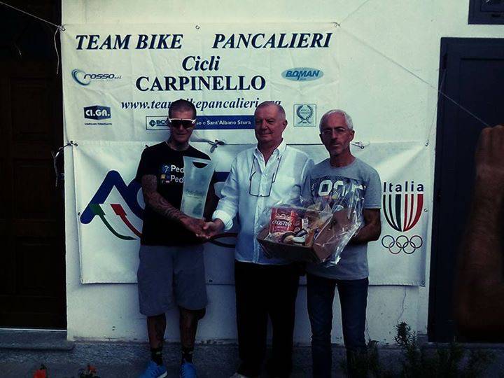 A Pancalieri ancora una vittoria per il Team Pedala Sport con Daniele Geraci