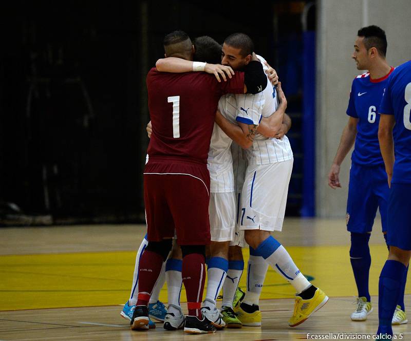 La Nazionale di Futsal parte con il piede giusto, Croazia battuta nella prima amichevole