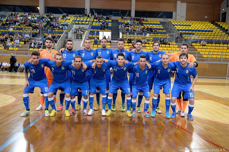 Pareggio in rimonta per l'Italia del Futsal nella seconda amichevole contro la Croazia