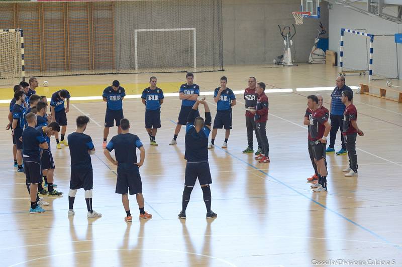 Stasera la prima amichevole della Nazionale di Futsal contro la Croazia