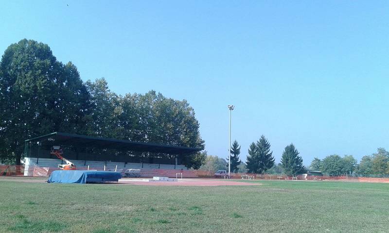 Da martedì 27 a giovedì 29 ottobre il campo di atletica di Via Gerbi resta chiuso per lavori