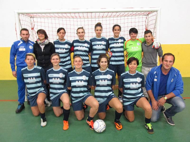 Le ragazze della Libertas Antignano sconfitte a Rivoli nel campionato Figc di calcio a 5 femminile