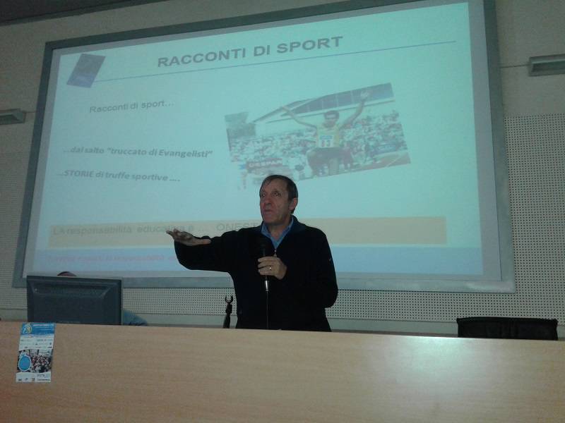 Alessandro Donati in UniAstiss: ”La parte sana dello sport getti via quella disonesta”