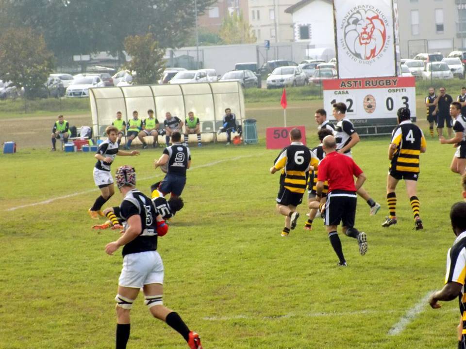 Torna in campo il Monferrato Rugby atteso dalla difficile trasferta di Cogoleto