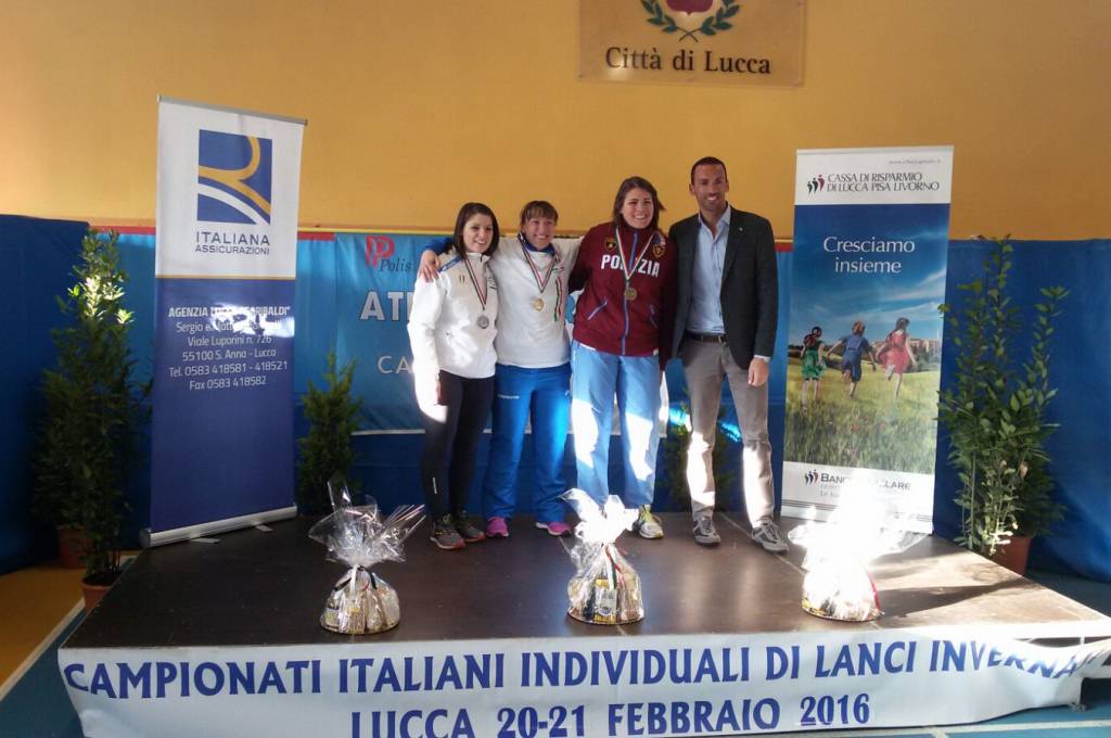 Francesca Massobrio terza ai Campionati Italiani Invernali di Lanci
