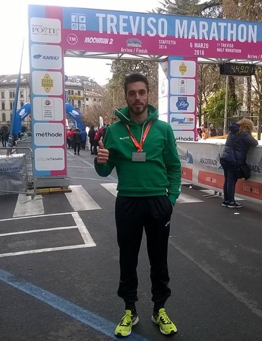 Buona la prima per Edoardo Marchisio alla Maratona di Treviso