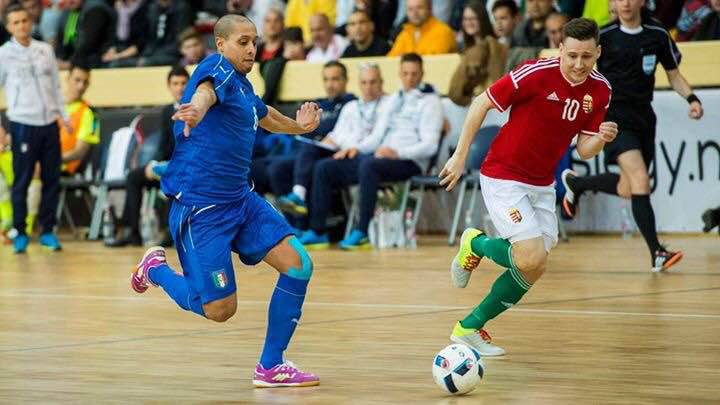 La Nazionale di Futsal vince in Ungheria l'andata dello spareggio, Mondiali ad un passo