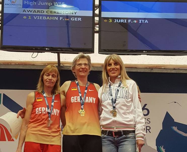 Medaglia di bronzo agli Europei Master per Francesca Juri