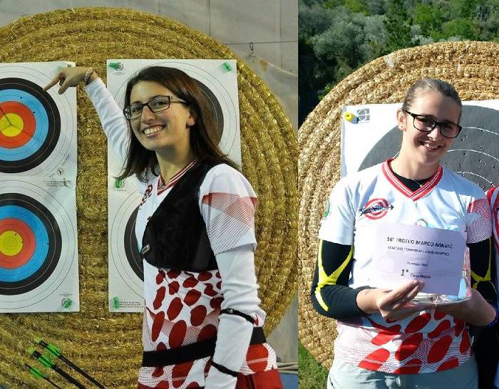 A Venaria ottime prove per le atlete Astarco Francesca Bajno e Erika Dezani