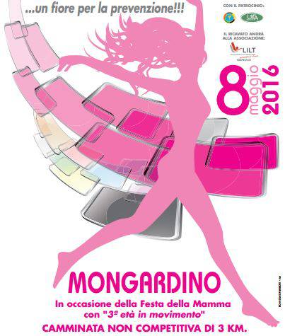 Domenica 8 maggio a Mongardino si corre in Rosa per la LILT