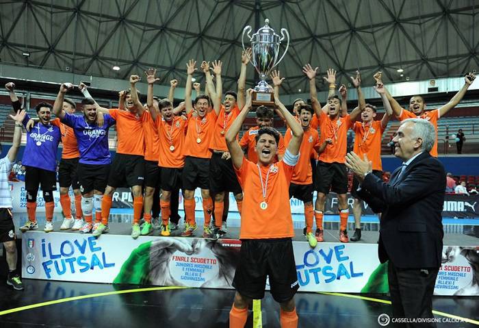 Gli Allievi dell'Orange Futsal si laureano Campioni d'Italia