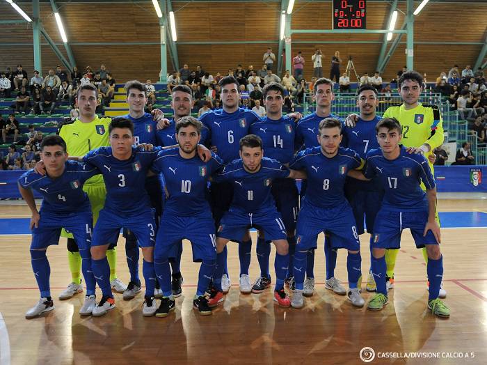 L'Italia di futsal under 21 va ko con la Francia, a segno l'orange Azzoni