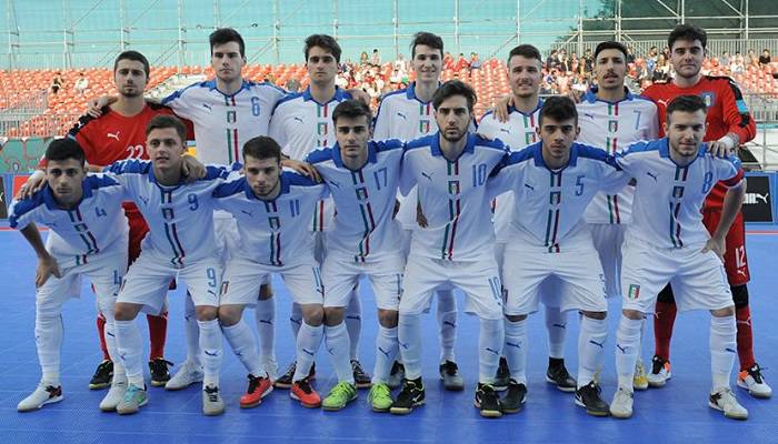 La Nazionale under 21 di Futsal ancora ko con la Francia, di nuovo a segno l'orange Azzoni