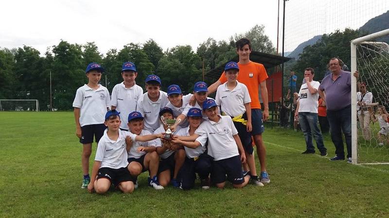 Ultime fatiche stagionali per i Pulcini 2005 del Sangiu Riva San Paolo terzi al torneo di Omegna