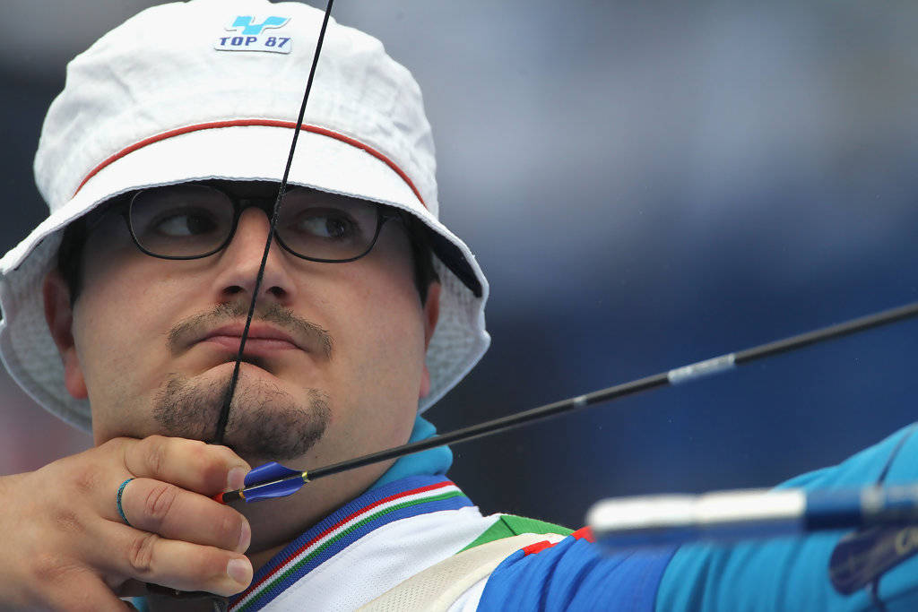 L'olimpionico di tiro con l'arco Marco Galiazzo domenica ad Asti per la gara dell'Astarco