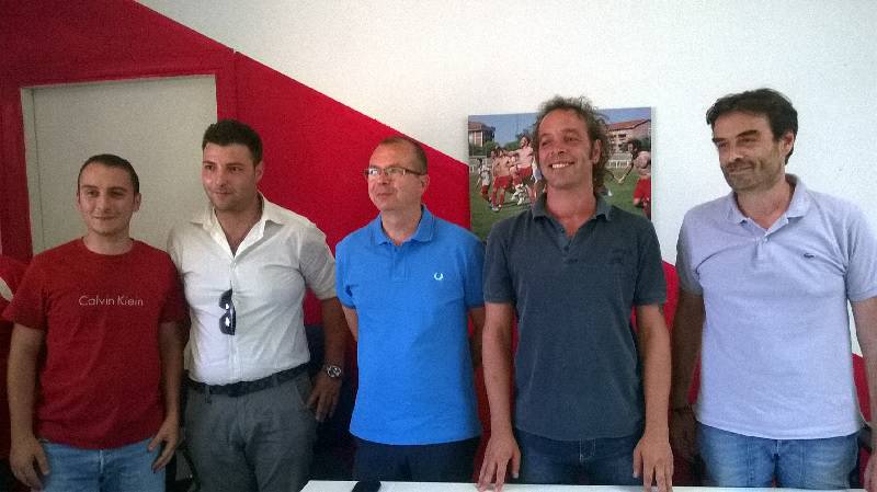 Presentato il nuovo staff tecnico e dirigenziale dell'Asti Calcio, Simone Merlo è il nuovo allenatore