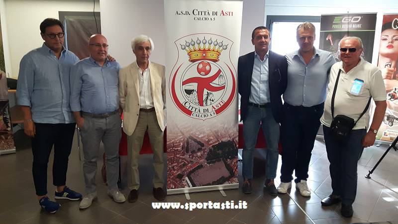 Presentato l'organigramma della società Citta di Asti Calcio a 5