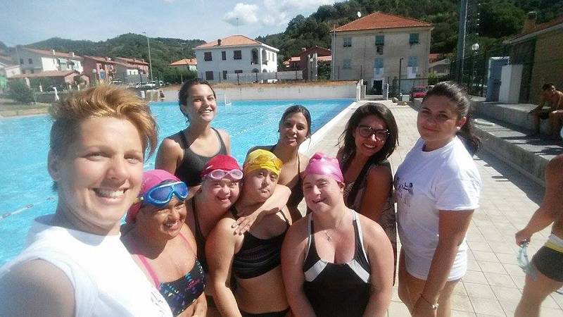 Il team di nuoto unificato Eunike in collegiale ad Asti