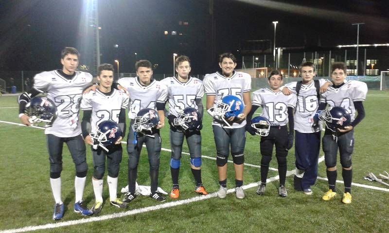 Nel Campionato Under 16 di Football Americano sconfitta in trasferta per i giovani Alfieri