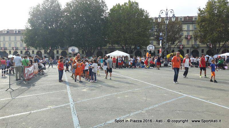 Asti pronta ad ospitare domenica un’edizione da record di Sport in Piazza