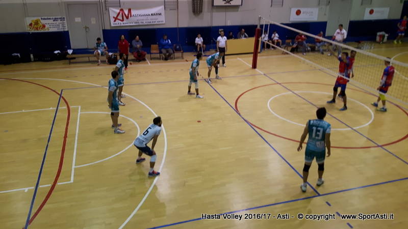 L’Hasta Volley va ko in casa nella sfida contro il Nuncassfoglia Chieri