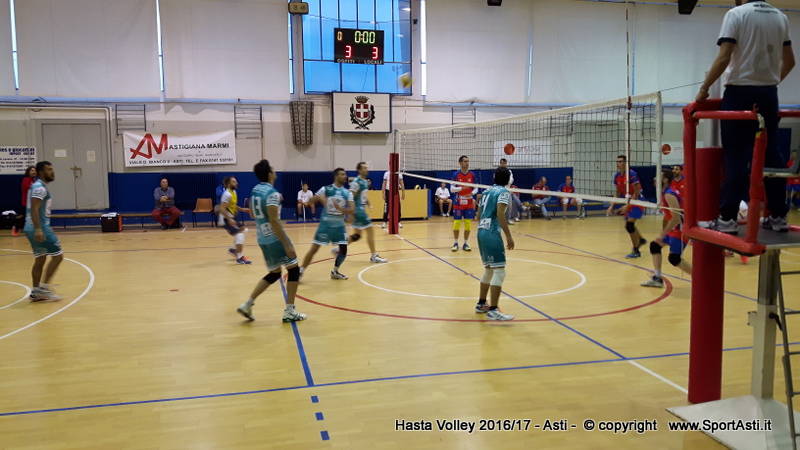 Niente impresa esterna per l'Hasta Volley battuta dalla Canottieri Ongina