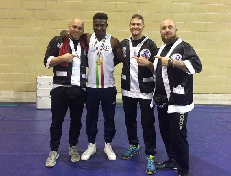 Oliha Etinosa della Skull Boxe è Campione d'Italia Youth