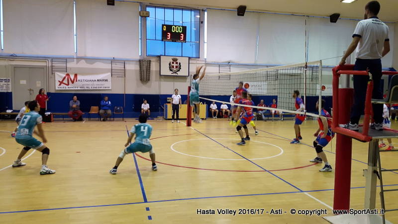 Passo indietro per l'Hasta Volley battuto nettamente in casa dal Zephyr Trading La Spezia 