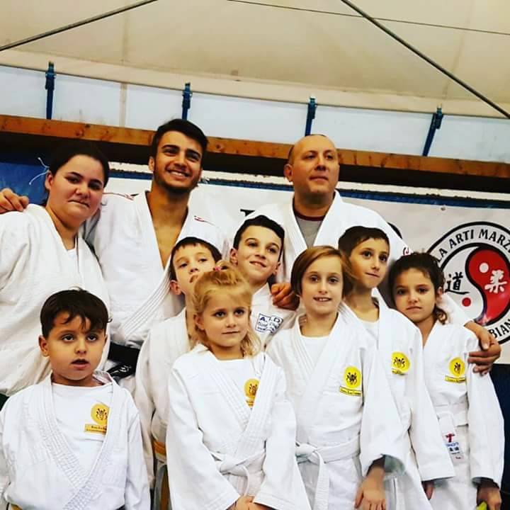 Allenamento con il campione olimpico Fabio Basile per la Scuola Judo Shobukai