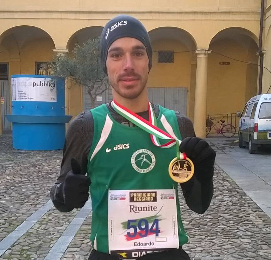 Grande prestazione di Edoardo Marchisio alla Maratona di Reggio Emilia