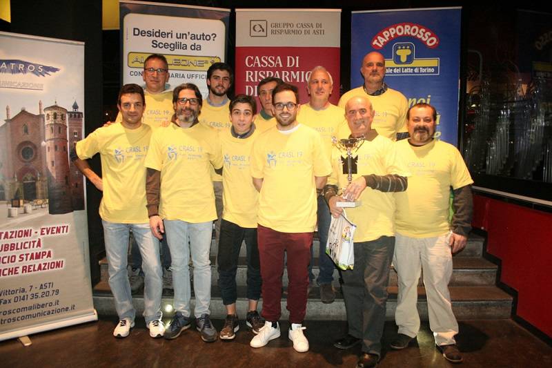 Il Crasl 19 si aggiudica il 18° Torneo degli Enti di Bowling