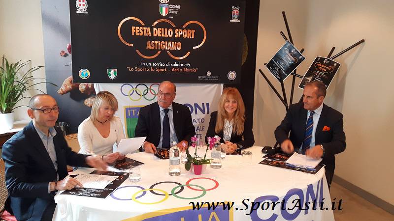 Olimpionici, campioni e solidarietà: presentata la 22a Festa dello Sport Astigiano
