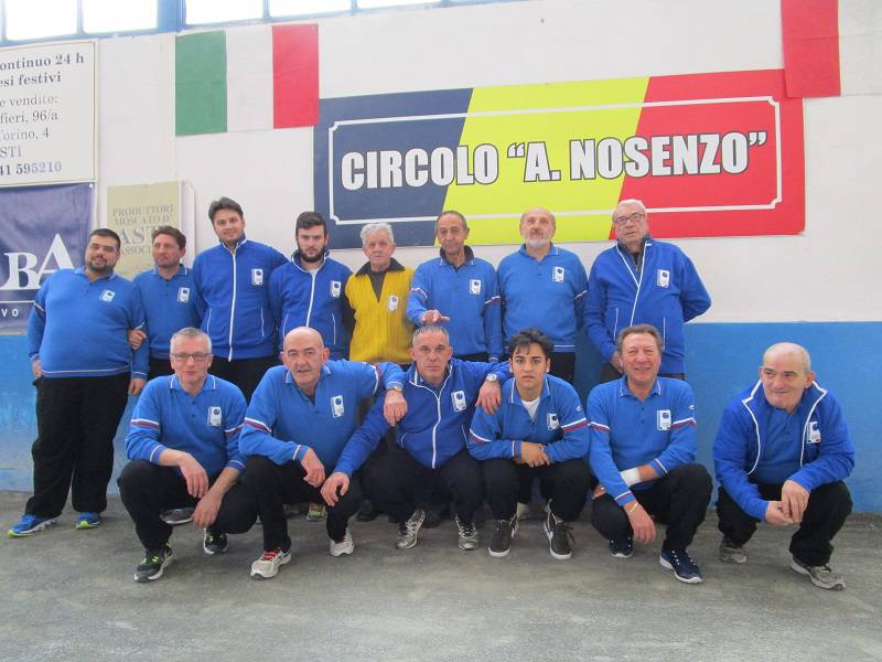 Bocce: in serie A il Brb Ivrea guida solitario, in Prima Categoria bene il Nosenzo