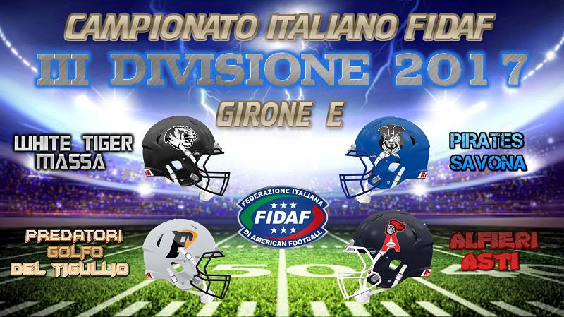 Football Americano: ecco gli avversari nel girone degli Alfieri Asti, si parte il 18 febbraio