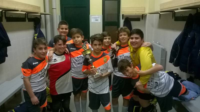 Gli Esordienti dello Spartak San Damiano San Paolo protagonisti alla Winter Football Cup di Buttigliera