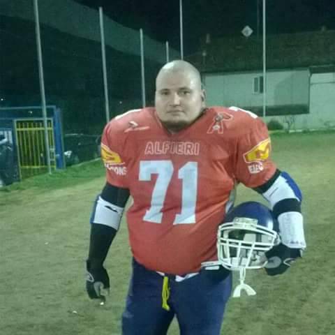 Gli Alfieri Asti American Football Team in lutto per la morte di "Ben" Ovidiu Tincu 