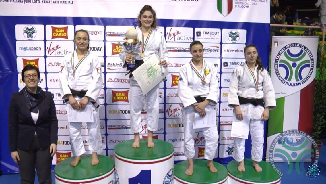 Judo: Silvia Pellitteri si laurea Campionessa Italiana Assoluta 2017