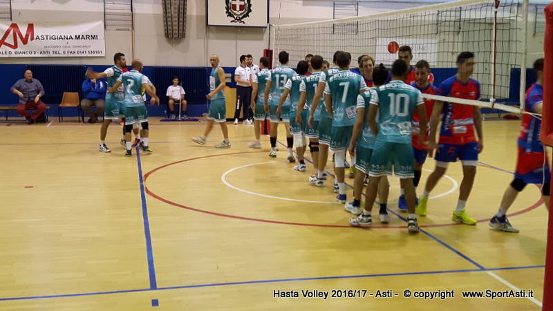 Netto ko per l'Hasta Volley sul parquet del Volley Parella Torino