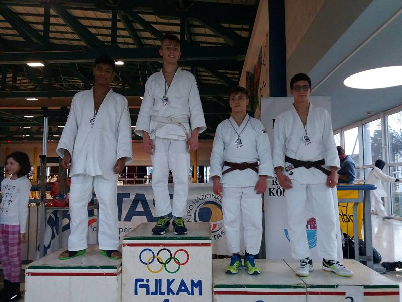 Ottimo terzo posto per Alessandro Cavagna del Judo Olimpic Asti al Trofeo Città di Lavis
