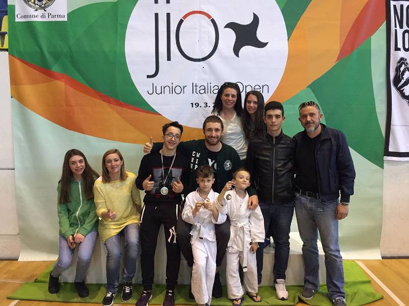 Buona la prima per i Junior astigiani del Brazilian Jiu Jitsu al nazionale Junior Italian Open di Parma