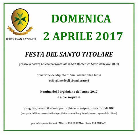 Domenica la comunità del San Domenico riunita per la Festa del Santo Titolare