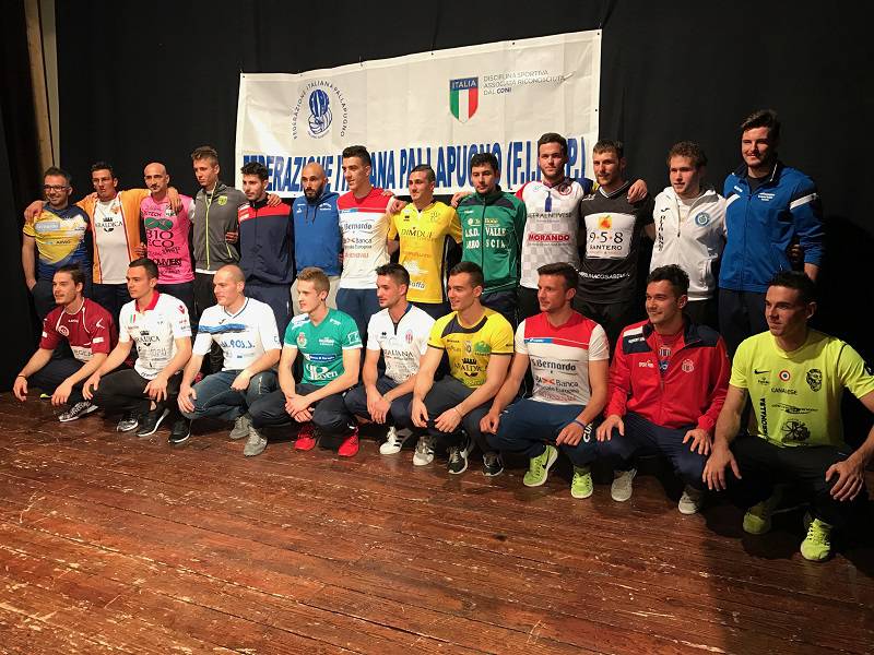 Presentati a Ceva i campionati di Serie A e Serie B 2017 di pallapugno